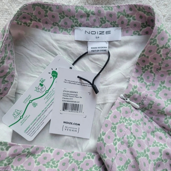NWT- Noize, Kadence Ruffle Floral  Print Summer Mini Skirt - Picture 7 of 10